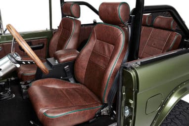 Classic Ford Broncos custom interior