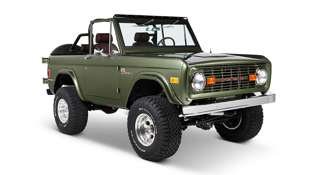 Forest Green Early Bronco
