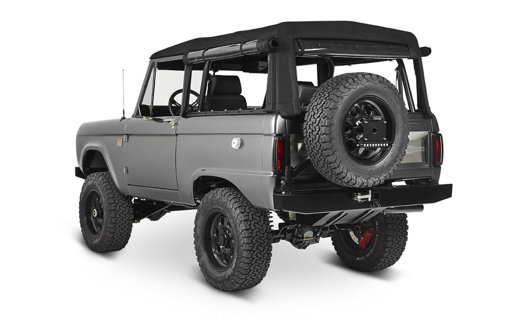 1967 Icon Ford Bronco in Volcanic Gray with Custom Interior and Coyote 5.0L Engine