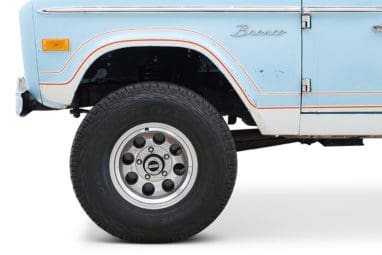 1974 Ford Bronco Ranger in Wind Blue with a 302 v8 ENgine