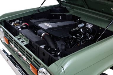 Ford Bronco 1973 Boxwood Green Coyote Series with Ball Glove Interior Coyote 5.0L