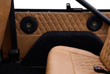 Ford Bronco 1973 Boxwood Green Coyote Series with Ball Glove Interior