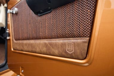 Ford Bronco 1968 Saddle Bronze Coyote Series Custom Cigar Leather Interior