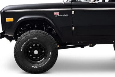 Ford Bronco 1973 Black Coyote Series with Black Soft Top Coyote 5.0L Engine