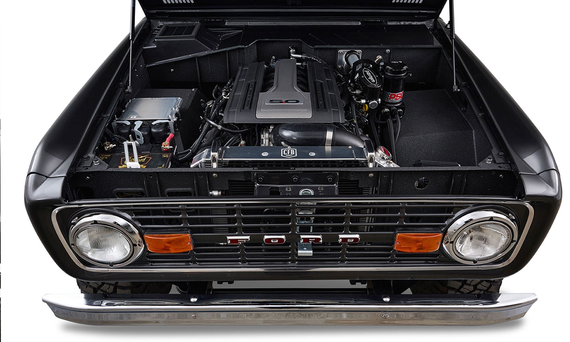 1969 For Bronco 302 Series in Magnetic Gray Coyote 5.0L Engine