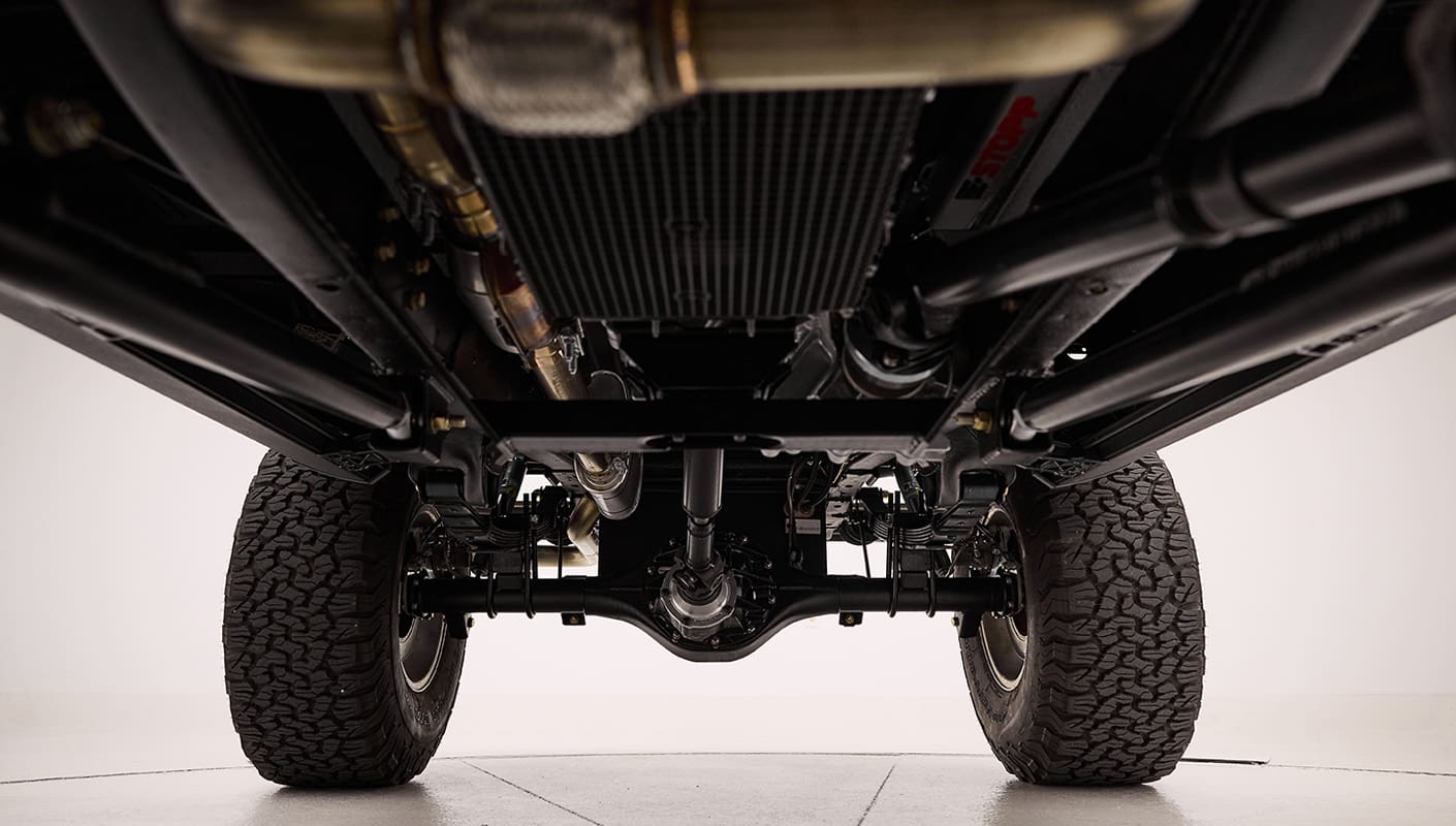 Classic Ford Broncos Chassis undercarriage