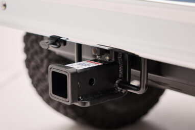 Trailer hitch and backup camera