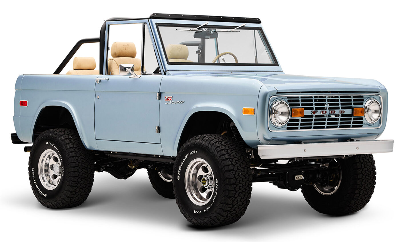 1966 Brittany Blue Classic Ford Bronco