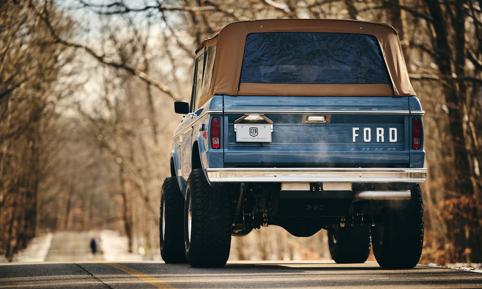 Stars and Stripes Blue Coyote Series Classic Ford Bronco