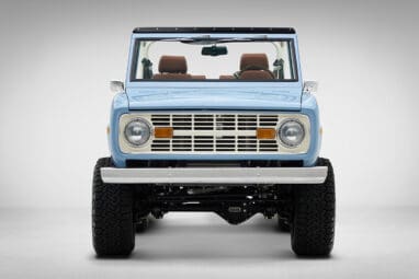 1967 Ford Bronco Frozen Blue 302 Series front