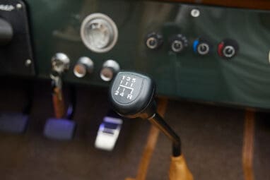 1973 classic ford bronco in highland green shifter