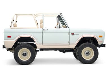 Diamond Blue Ranger Stripe Custom Bronco