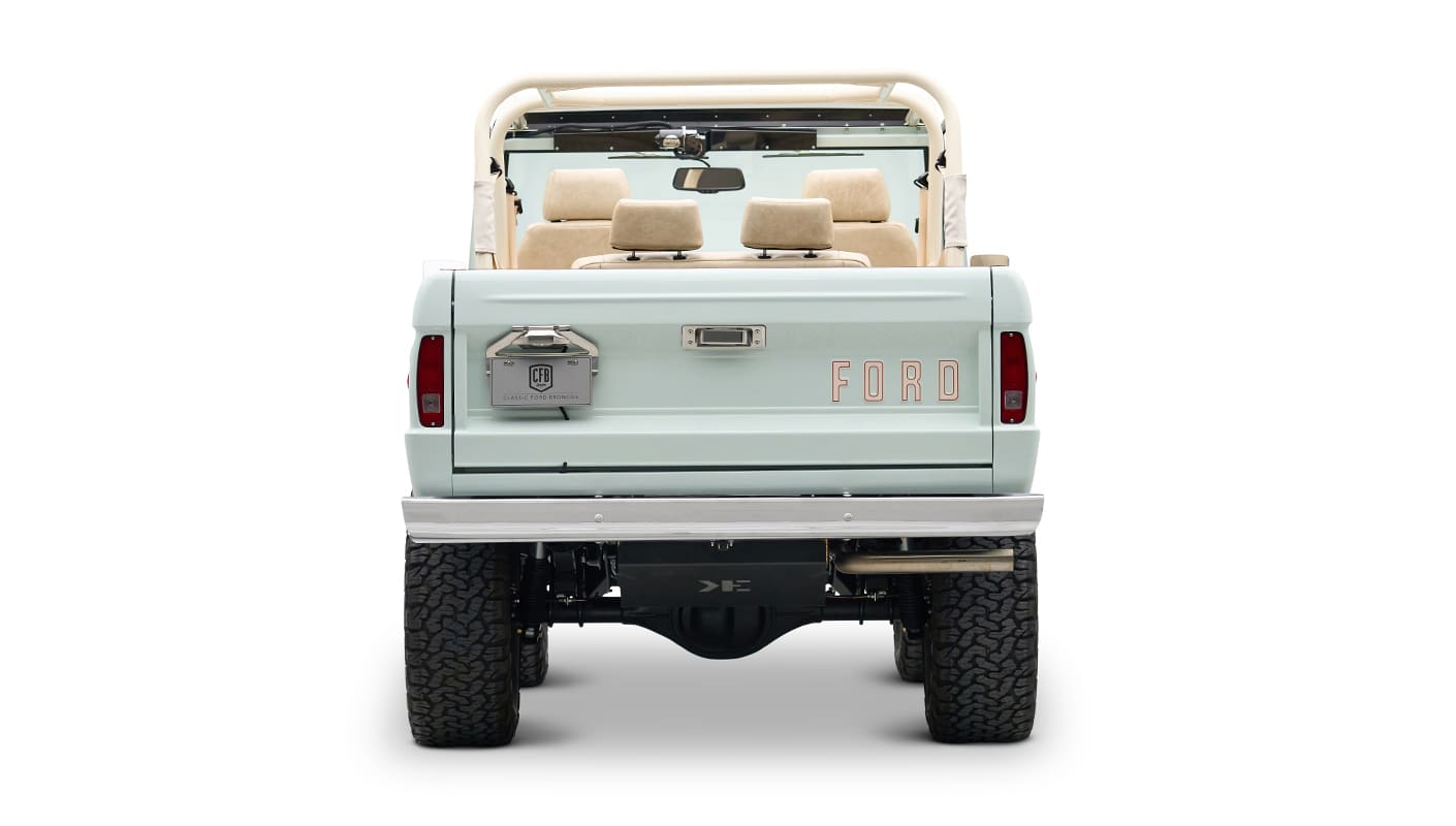 Diamond Blue Ranger Stripe Custom Bronco