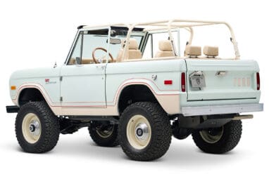 Diamond Blue Ranger Stripe Custom Bronco