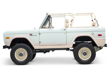 Diamond Blue Ranger Stripe Custom Bronco