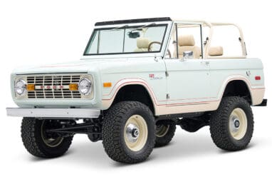 Diamond Blue Ranger Stripe Custom Bronco