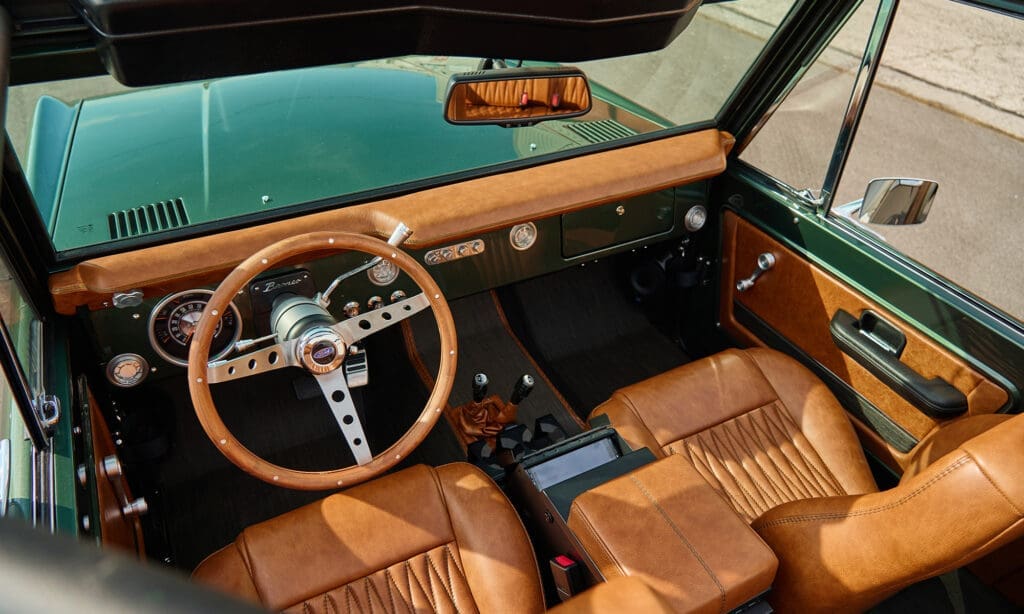 Classic Ford Broncos are engineered for performance.